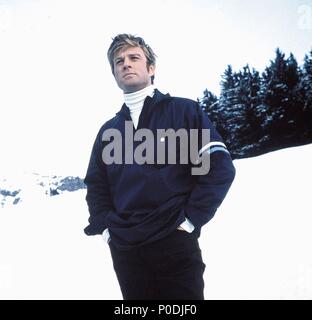 Original Film Titel: Downhill Racer. Englischer Titel: Downhill Racer. Regisseur: Michael Ritchie. Jahr: 1969. Stars: Robert Redford. Quelle: Paramount Pictures/Album Stockfoto