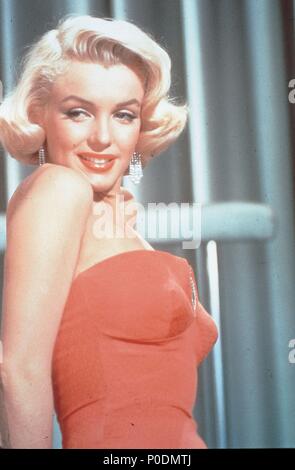 Original Film Titel: Blondinen bevorzugt. Englischer Titel: Blondinen bevorzugt. Regisseur: Howard Hawks. Jahr: 1953. Stars: Marilyn Monroe. Quelle: 20th Century Fox/Album Stockfoto