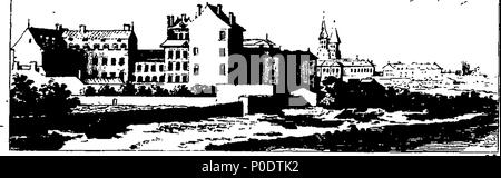 . Englisch: Fleuron aus Buch: eine Abhandlung der fünf Aufträge der Spalten in Architektur,... Mit dem Anhang ", ein Diskurs über die pilaster: und von mehreren Missbräuche introduc in die Architektur. Eingraviert auf sechs folio Platten ... schmücken würde mit... Grenzen, ... die ersten Buchstaben, und ... Schwanz-Stücke, b John Sturt. In französischer Sprache von Claude Perrault geschrieben,... Aus Englisch von John James... 231 Eine Abhandlung der fünf Aufträge der Spalten in der Architektur Fleuron N 013971-36 Stockfoto