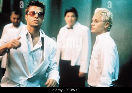 Original Film Titel: FIGHT CLUB. Englischer Titel: FIGHT CLUB. Regisseur: David Fincher. Jahr: 1999. Stars: JARED LETO; BRAD PITT. Quelle: 20th Century Fox/Album Stockfoto