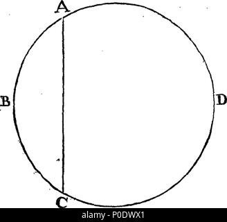 . Englisch: Fleuron aus Buch: eine Abhandlung von dem System der Welt. Von Sir Isaac Newton. Ins Englische übersetzt. 232 Eine Abhandlung des Systems der Welt. Von Sir Isaac Newton. Ins Englische übersetzt. Fleuron T 018647-9 Stockfoto
