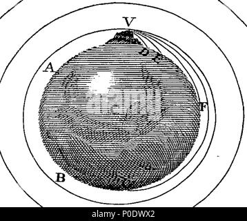 . Englisch: Fleuron aus Buch: eine Abhandlung von dem System der Welt. Von Sir Isaac Newton. Ins Englische übersetzt. 232 Eine Abhandlung des Systems der Welt. Von Sir Isaac Newton. Ins Englische übersetzt. Fleuron T 131548-10 Stockfoto