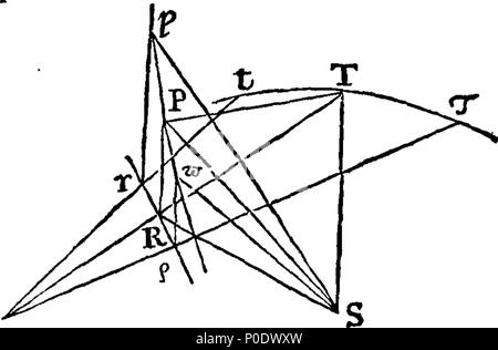 . Englisch: Fleuron aus Buch: eine Abhandlung von dem System der Welt. Von Sir Isaac Newton. Ins Englische übersetzt. 232 Eine Abhandlung des Systems der Welt. Von Sir Isaac Newton. Ins Englische übersetzt. Fleuron T 131548-18 Stockfoto