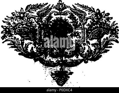 . Englisch: Fleuron aus Buch: eine Abhandlung über ein Verbrauch von der Lunge. Mit einem Konto der Ernährung und der Aufbau und die Verwendung der Lunge. Von Edward Barry, M.D. 233 eine Abhandlung über ein Verbrauch der Lunge Fleuron T 086370-5 Stockfoto