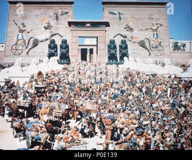 Original Film Titel: DIE ZEHN GEBOTE. Englischer Titel: DIE ZEHN GEBOTE. Regisseur: CECIL B DEMILLE. Jahr: 1956. Quelle: Paramount Pictures/Album Stockfoto