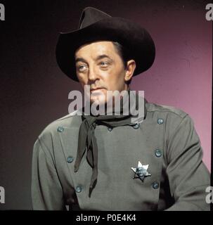 Original Film Titel: EL DORADO. Englischer Titel: EL DORADO. Regisseur: Howard Hawks. Jahr: 1966. Stars: Robert Mitchum. Quelle: Paramount Pictures/Album Stockfoto