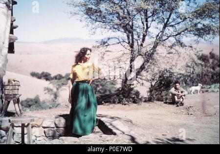 Original Film Titel: DUELL IN DER SONNE. Englischer Titel: DUELL IN DER SONNE. Film Regie: KING VIDOR. Jahr: 1946. Stars: Jennifer Jones. Credit: SELZNICK/RKO/Album Stockfoto
