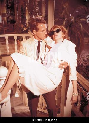 Original Film Titel: SÜSSER VOGEL JUGEND. Englischer Titel: SÜSSER VOGEL JUGEND. Regisseur: Richard Brooks. Jahr: 1962. Stars: Paul Newman; GERALDINE SEITE. Credit: M.G.M/Album Stockfoto