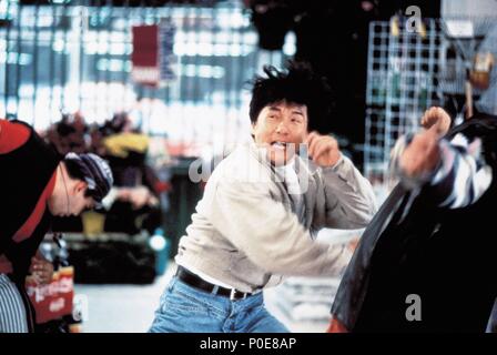 Original Film Titel: HONG FAAN KUI. Englischer Titel: RUMBLE IN THE BRONX. Regisseur: Stanley Tong. Jahr: 1995. Stars: Jackie Chan. Copyright: nur redaktionell Innen verwenden. Dies ist eine öffentlich verteilten Handzettel. Zugriffsrechte nur, keine Lizenz des Urheberrechts zur Verfügung gestellt. Vorgeschriebene Genehmigung zu Visual Symbol (www.visual-icon.com) Für die Reproduktion des Bildes erforderlich ist. Quelle: New Line Cinema/Album Stockfoto