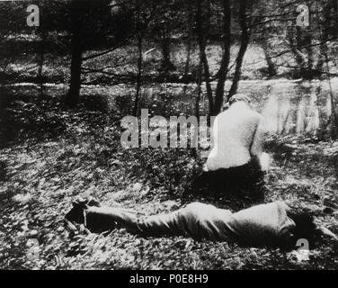 Original Film Titel: Un Chien Andalou. Englischer Titel: andalusischer Hund, ein. Regisseur: Luis Bunuel. Jahr: 1929. Credit: BUNUEL - DALI/Album Stockfoto