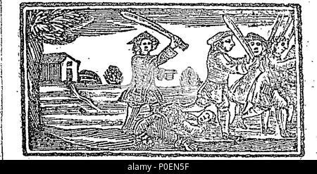 . Englisch: Fleuron aus Buch: Eine wahre Geschichte von Robin Hood. 241 Eine wahre Geschichte von Robin Hood. Fleuron T 093167-3 Stockfoto