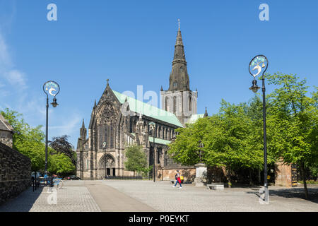 Glasgow Cathedral, Glasgow, Schottland, Vereinigtes Königreich Stockfoto