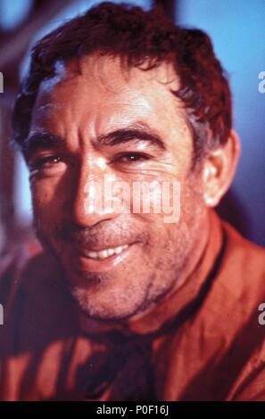 Original Film Titel: Alexis Zorbas. Englischer Titel: "Alexis Sorbas". Regisseur: MICHALIS KAKOYANNIS. Jahr: 1964. Stars: Anthony Quinn. Quelle: 20th Century Fox/Album Stockfoto