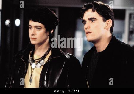 Original Film Titel: einen Kuss, bevor sie sterben. Englischer Titel: einen Kuss, bevor sie sterben. Regisseur: JAMES DEARDEN. Jahr: 1991. Stars: SEAN YOUNG, Matt Dillon. Quelle: UNIVERSAL PICTURES/Album Stockfoto