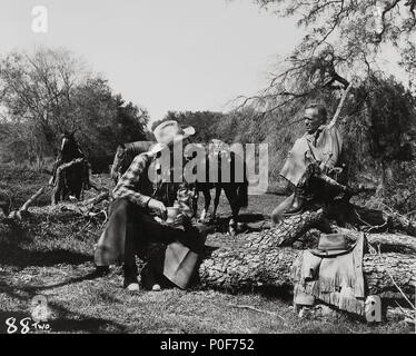 Original Film Titel: zwei ritten zusammen. Englischer Titel: zwei ritten zusammen. Regisseur: John Ford. Jahr: 1961. Stars: James Stewart, Richard Widmark. Quelle: Columbia Pictures/Album Stockfoto