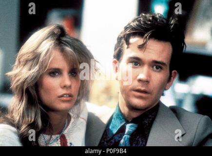 Original Film Titel: FALKE UND DER SCHNEEMANN. Englischer Titel: FALKE UND DER SCHNEEMANN. Regisseur: John schlesinger. Jahr: 1985. Stars: Timothy Hutton; LORI SINGER. Quelle: ORION BILDER / Album Stockfoto