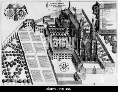 . Français: Planche gravée du 17ème siècle Saint-Nicaise représentant l'Abbaye de Reims, dans le livre Monasticon Gallicanum. . 17. Jahrhundert. Michel Germain (1645 - 1694) Alternative Namen; Dom Dom Michel Germain Germain Beschreibung französischer Mönch, Gelehrter und Historiker Geburtsdatum / Tod 28. August 1645 vom 23. Januar 1694 die Lage der Geburt Péronne Authority control: Q 3309745 VIAF:?:? ISNI 24611609 0000 0001 2099 9200 88605954 LCCN:?n GND:?:? 02816668 119148676 SUDOC X WorldCat Achille Peigné-Delacourt (1797 - 1881) Beschreibung der französische Archäologe und Historiker Geburtsdatum / Tod 5. Stockfoto