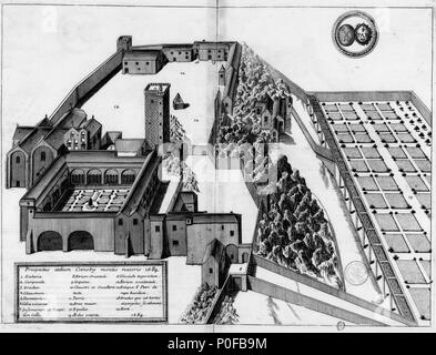 . Français: Planche gravée du 17ème siècle représentant l'Abbaye Saint-Pierre de Montmajour, en France, dans le livre Monasticon Gallicanum. . 17. Jahrhundert. Michel Germain (1645 - 1694) Alternative Namen; Dom Dom Michel Germain Germain Beschreibung französischer Mönch, Gelehrter und Historiker Geburtsdatum / Tod 28. August 1645 vom 23. Januar 1694 die Lage der Geburt Péronne Authority control: Q 3309745 VIAF:?:? ISNI 24611609 0000 0001 2099 9200 88605954 LCCN:?n GND:?:? 02816668 119148676 SUDOC X WorldCat Achille Peigné-Delacourt (1797 - 1881) Beschreibung der französische Archäologe und Historiker Datum der Stockfoto
