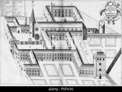 . Français: Planche gravée du 17ème siècle représentant l'Abbaye d'Ambronay, en France, dans le livre Monasticon Gallicanum. . 25 Juli 2014, 23:53:29. Michel Germain (1645 - 1694) Alternative Namen; Dom Dom Michel Germain Germain Beschreibung französischer Mönch, Gelehrter und Historiker Geburtsdatum / Tod 28. August 1645 vom 23. Januar 1694 die Lage der Geburt Péronne Authority control: Q 3309745 VIAF:?:? ISNI 24611609 0000 0001 2099 9200 88605954 LCCN:?n GND:?:? 02816668 119148676 SUDOC X WorldCat Achille Peigné-Delacourt (1797 - 1881) Beschreibung der französische Archäologe und Historiker Geburtsdatum Stockfoto