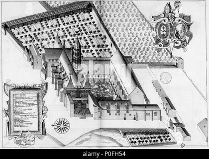 . Français: Planche gravée du 17ème siècle représentant l'Abbaye de La Sauve-Majeure, en France, dans le livre Monasticon Gallicanum. . 17. Jahrhundert. Michel Germain (1645 - 1694) Alternative Namen; Dom Dom Michel Germain Germain Beschreibung französischer Mönch, Gelehrter und Historiker Geburtsdatum / Tod 28. August 1645 vom 23. Januar 1694 die Lage der Geburt Péronne Authority control: Q 3309745 VIAF:?:? ISNI 24611609 0000 0001 2099 9200 88605954 LCCN:?n GND:?:? 02816668 119148676 SUDOC X WorldCat Achille Peigné-Delacourt (1797 - 1881) Beschreibung der französische Archäologe und Historiker Geburtsdatum/ Stockfoto