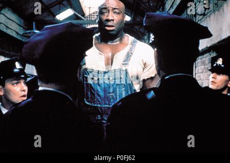 Original Film Titel: THE GREEN MILE. Englischer Titel: THE GREEN MILE. Regisseur: Frank Darabont. Jahr: 1999. Stars: Michael Clarke Duncan. Credit: CASTLE ROCK ENTERTAINMENT/Album Stockfoto