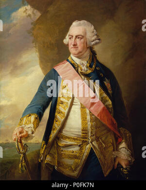 L 8409. Admiral Sir Edward Hawke, 1705-1781, 1. Baron Hawke. 1768-70 267 Admiral Sir Edward Hawke, 1705-1781, 1. Baron Hawke RMG-L 8409 Stockfoto