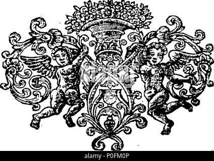 . Englisch: Fleuron aus Buch: Akte der Versammlung, auf der Insel Montserrat bestanden; von 1668 bis 1740, inclusive. 264 Handlungen der Versammlung, auf der Insel Montserrat bestanden; von 1668 bis 1740, inclusive. Fleuron T 072510-59 Stockfoto