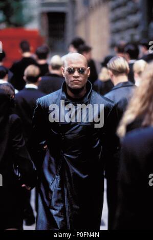 Original Film Titel: DIE MATRIX. Englischer Titel: DIE MATRIX. Regisseur: Andy Wachowski, Larry Wachowski. Jahr: 1999. Stars: Laurence Fishburne. Credit: ROADSHOW FILM LIMITED/Album Stockfoto