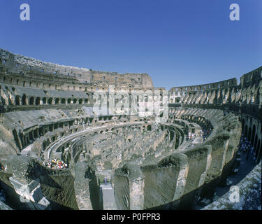 1993 historische ARENA römischen Kolosseum RUINEN ROM ITALIEN Stockfoto