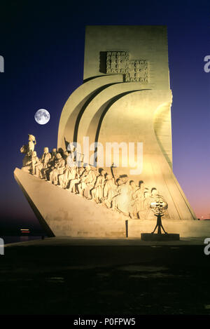 1993 HISTORISCHES DENKMAL FÜR DIE SEEFAHRER ENTDECKUNGEN PRINZ HEINRICH DER NAVIGATOR (©COTTINELLI TELMO & DE ALMEIDA 1960) LISSABON PORTUGAL Stockfoto