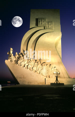 1993 HISTORISCHES DENKMAL FÜR DIE SEEFAHRER ENTDECKUNGEN PRINZ HEINRICH DER NAVIGATOR (©COTTINELLI TELMO & DE ALMEIDA 1960) LISSABON PORTUGAL Stockfoto