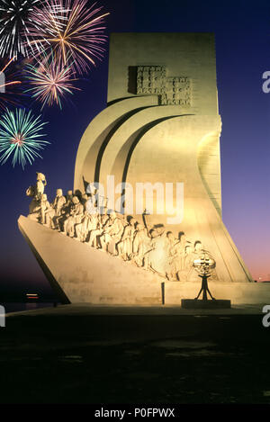 1993 HISTORISCHES DENKMAL FÜR DIE SEEFAHRER ENTDECKUNGEN PRINZ HEINRICH DER NAVIGATOR (©COTTINELLI TELMO & DE ALMEIDA 1960) LISSABON PORTUGAL Stockfoto