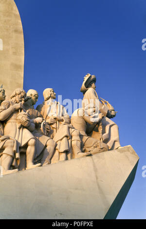 1993 HISTORISCHES DENKMAL FÜR DIE SEEFAHRER ENTDECKUNGEN PRINZ HEINRICH DER NAVIGATOR (©COTTINELLI TELMO & DE ALMEIDA 1960) LISSABON PORTUGAL Stockfoto