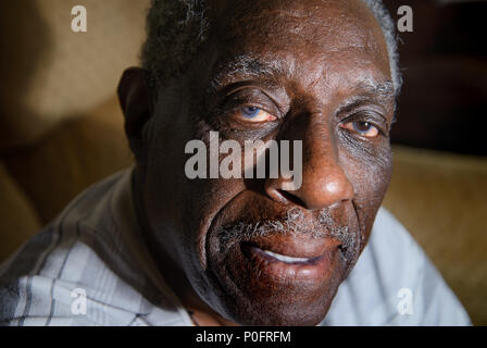 Ein 81-jähriger Mann, Tucson, Arizona, USA. Stockfoto