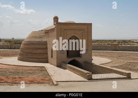 Sardoba Wasserbehälter in der Nähe von Buchara, Usbekistan Stockfoto