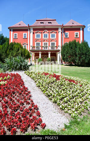 Zámek Dětenice, Královéhradecký kraj, Česká republika/Schloss Detenice, Hradec Kralove, Tschechische Republik Stockfoto