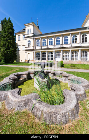 Zámek Kopidlno, Královéhradecký kraj, Česká republika/Kopidlno schloss, Hradec Kralove, Tschechische Republik Stockfoto