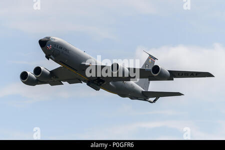 USAF KC-135 Stratotanker Flugzeuge Stockfoto