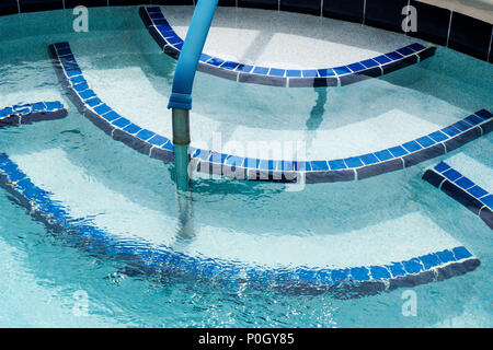 Pool Whirlpool - Whirlpool, Central Florida, USA Stockfoto