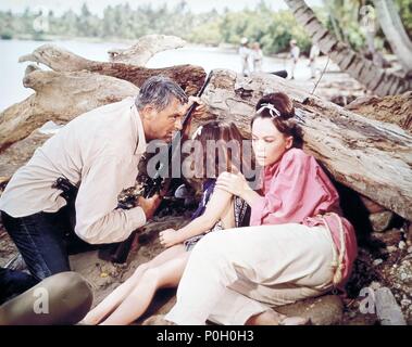 Original Film Titel: Vater Gans. Englischer Titel: Vater Gans. Regisseur: RALPH NELSON. Jahr: 1964. Stars: Cary Grant; LESLIE CARON. Quelle: UNIVERSAL PICTURES/Album Stockfoto