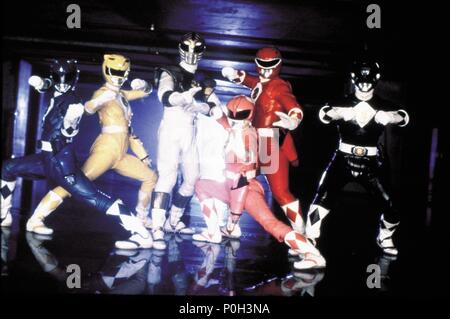 Original Film Titel: MIGHTY MORPHIN POWER RANGERS: DER FILM. Englischer Titel: MIGHTY MORPHIN POWER RANGERS: DER FILM. Regisseur: Bryan SPICER; STEVE WANG. Jahr: 1995. Quelle: 20th Century Fox/VIGNES, MARC/Album Stockfoto