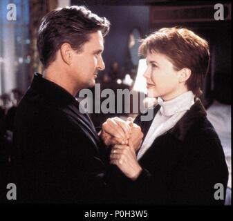 Original Film Titel: Der amerikanische Präsident. Englischer Titel: Der amerikanische Präsident. Regisseur: Rob Reiner. Jahr: 1995. Stars: Michael Douglas, Annette Bening. Credit: CASTLE ROCK ENTERTAINMENT/Album Stockfoto