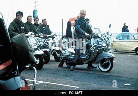 Original Film Titel: QUADROPHENIA. Englischer Titel: QUADROPHENIA. Film Regie: FRANC RODDAM. Jahr: 1979. Stars: STING. Quelle: WELT NORTHAL/Album Stockfoto