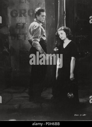 Original Film Titel: im siebten Himmel. Englischer Titel: im siebten Himmel. Regisseur: Frank Borzage. Jahr: 1927. Stars: JANET GAYNOR; CHARLES FARRELL. Quelle: FOX FILME/Album Stockfoto