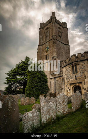 Pfarrkirche St. Michael im Aldbourne, Wiltshire, Großbritannien Stockfoto