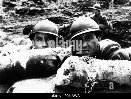 Original Film Titel: LA GRANDE GUERRA. Englischer Titel: große Krieg, den. Regisseur: Mario Monicelli. Jahr: 1959. Stars: Alberto Sordi, Vittorio Gassman. Stockfoto