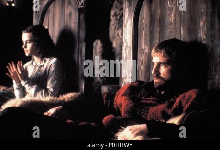 Original Film Titel: Hamlet. Englischer Titel: Hamlet. Regisseur: Franco Zeffirelli. Jahr: 1990. Stars: Helena Bonham Carter; MEL GIBSON. Quelle: Paramount Pictures/Album Stockfoto