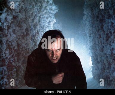 Original Film Titel: THE SHINING. Englischer Titel: THE SHINING. Regisseur: Stanley Kubrick. Jahr: 1980. Stars: Jack Nicholson. Quelle: WARNER BROTHERS/Album Stockfoto