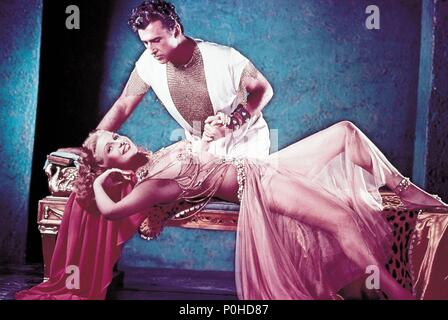 Original Film Titel: Salome. Englischer Titel: SALOME: der Tanz der sieben Schleier. Regisseur: WILLIAM DIETERLE. Jahr: 1953. Stars: SALOME, Stewart Granger; Rita Hayworth. Quelle: Columbia Pictures/Album Stockfoto