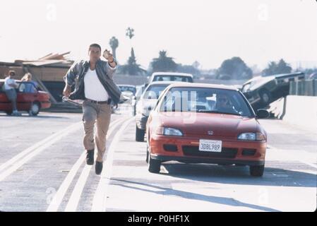 Original Film Titel: Geschwindigkeit. Englischer Titel: Geschwindigkeit. Regisseur: JAN DE BONT. Jahr: 1994. Stars: Keanu Reeves. Quelle: 20th Century Fox/Meister, Richard/Album Stockfoto